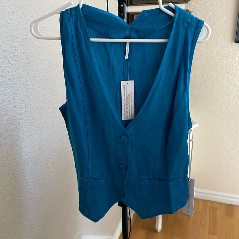 Young Fabulous & Broke blue vest